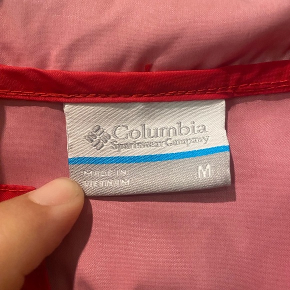 COLUMBIA Kids Rain Jacket Windbreaker Size Medium - Picture 2 of 6